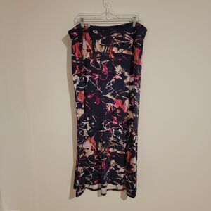 Pure Energy Skirt Maxi Length Size 1x‎ Colorful Pull On Long Skirt